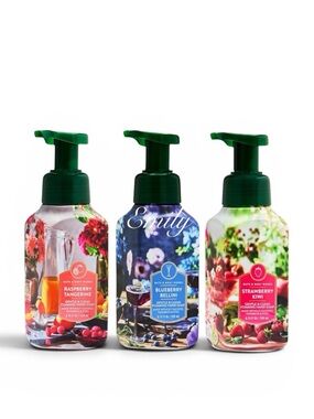 NEW 3X Bath & Body Works Foam Hand Soap Set Collection 8.75 fl oz ea